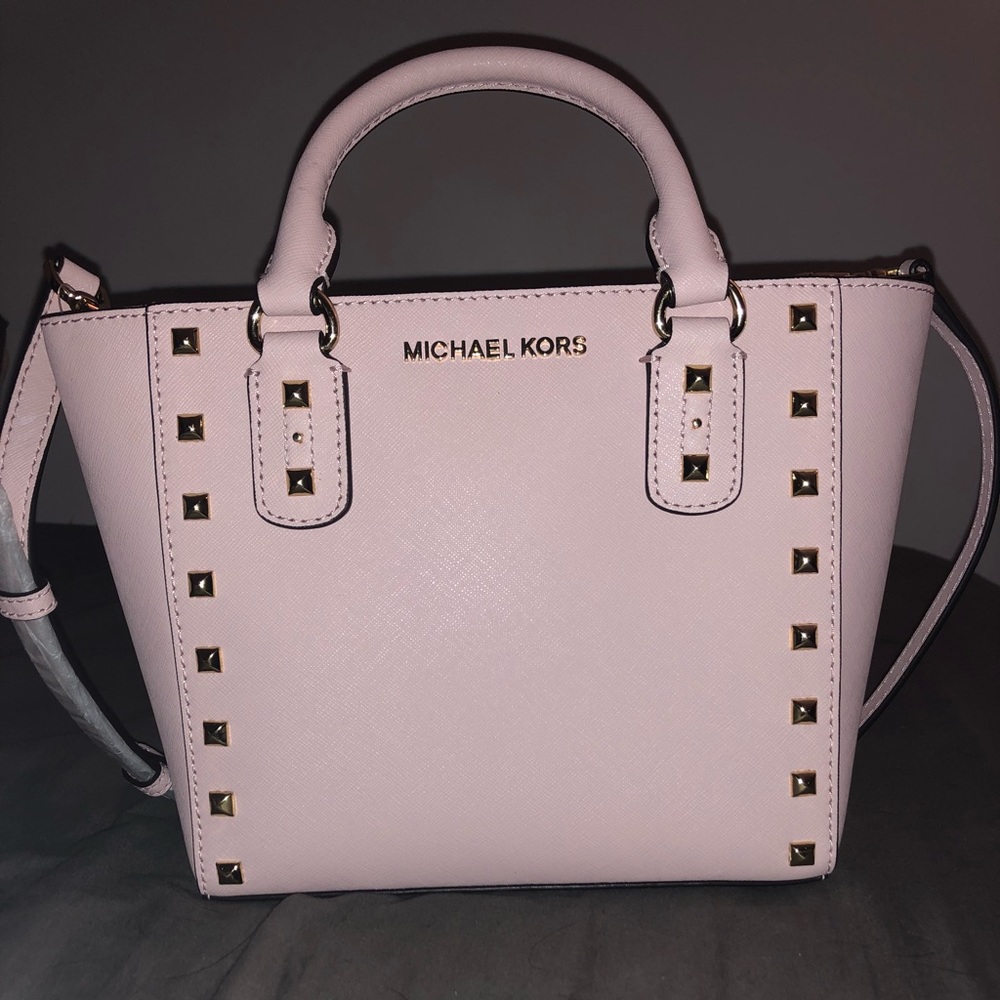 Studded rose Michael Kors handbag - Picture 1 of 5